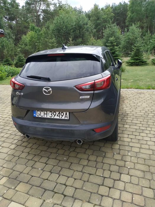 Mazda CX3 Skyactiv, bezwypadkowa, bogate wyposażenie
