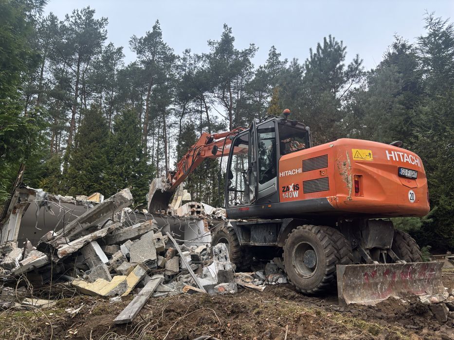 Wyburzenia i rozbiórki wywóz gruzu ziemi utwardzanie dróg prace ziemne