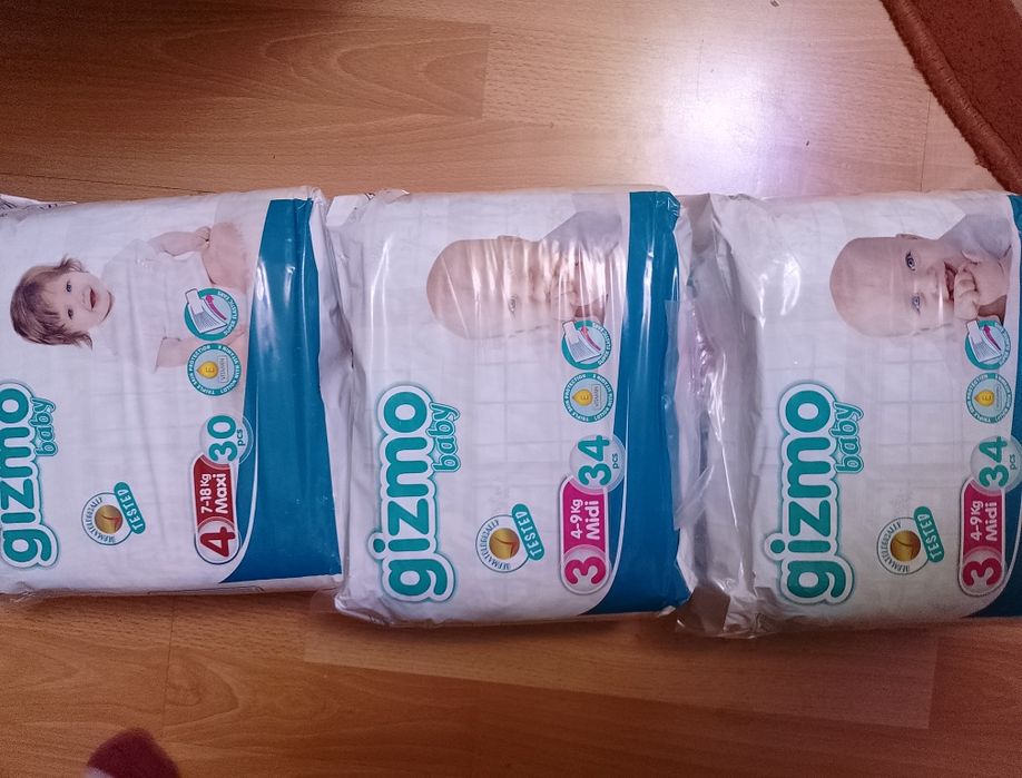 Памперси дитячі gizmo розмір 3