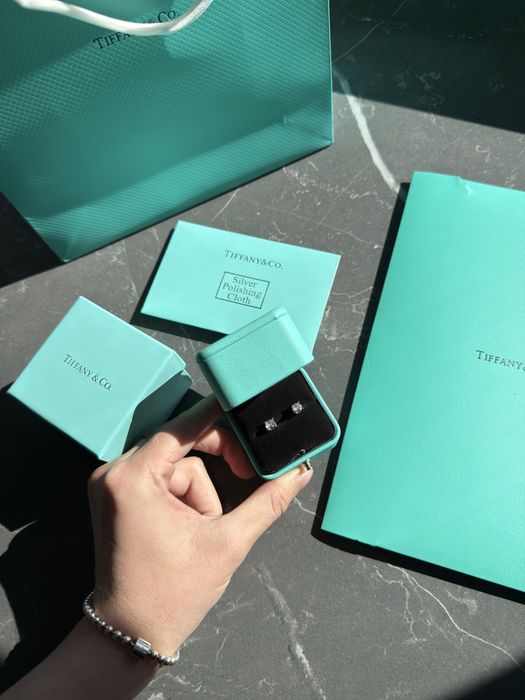 Сережки Tiffany срібло 925 проби