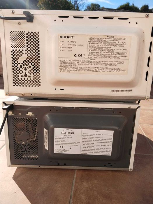 2 microondas em excelente estado