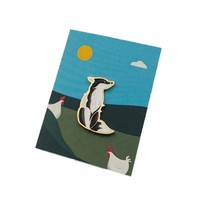 Pin sprytny lis. Kabak. Nowy Produkt