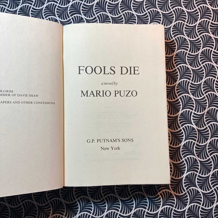 Fools Die (1st ed. BCE) - Mario Puzo
