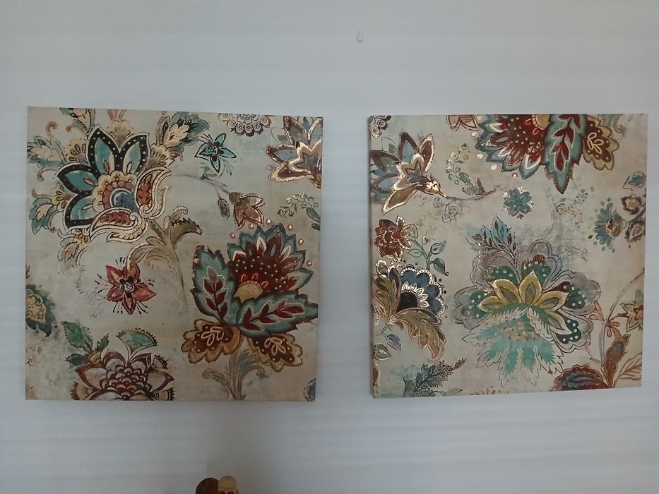 2- Quadros Flores relevo