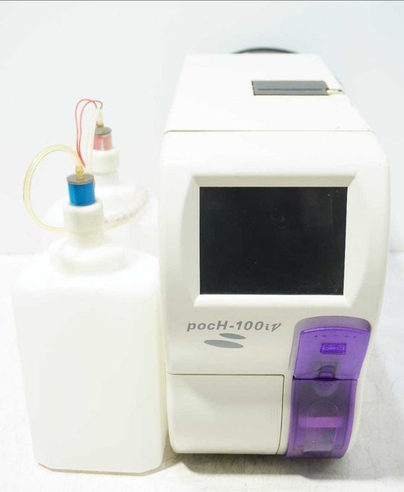 Analisador hematologico pocH-100iV Hemograma uso Veterinario