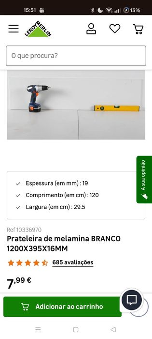 Tábuas Aglomerado *GRÁTIS*