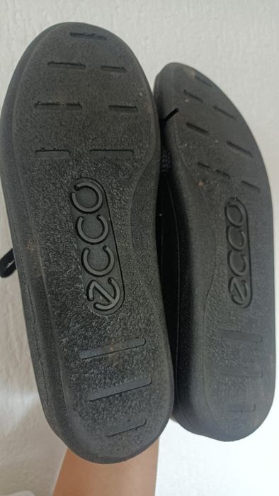 Ecco-skorzane półbuty 38