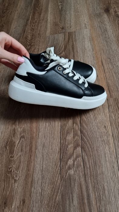 Buty sportowe sneakersy z naturalnej skóry