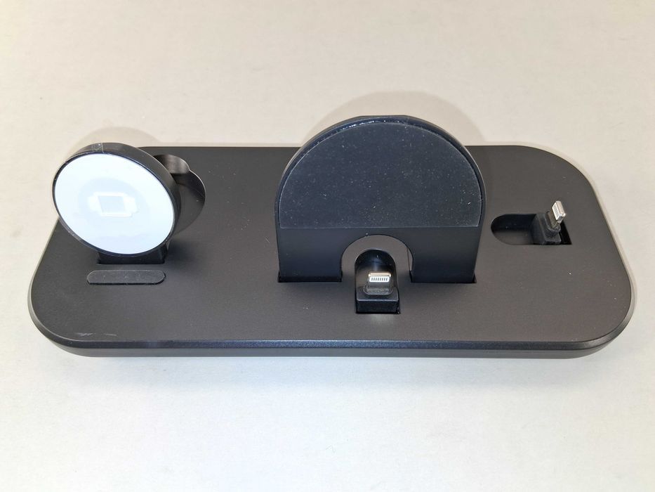 N113 Stacja Ładująca 3w1 A32 Qi MagSafe Wireless iPhone Watch