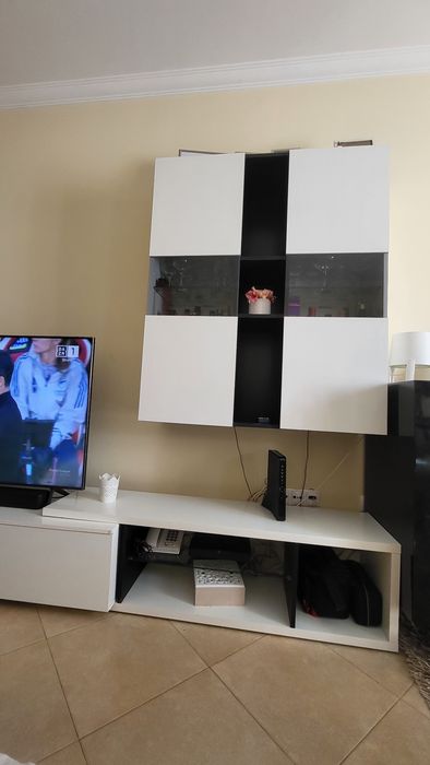 Movel sala  com vitrine