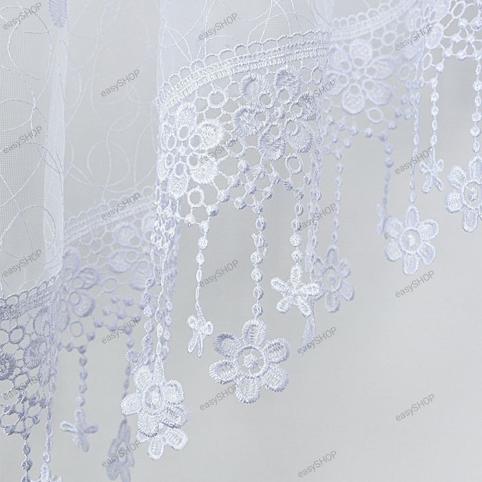 ‼️ PROMOCJA ‼️ Firana 80x200 z haftowanej markizety