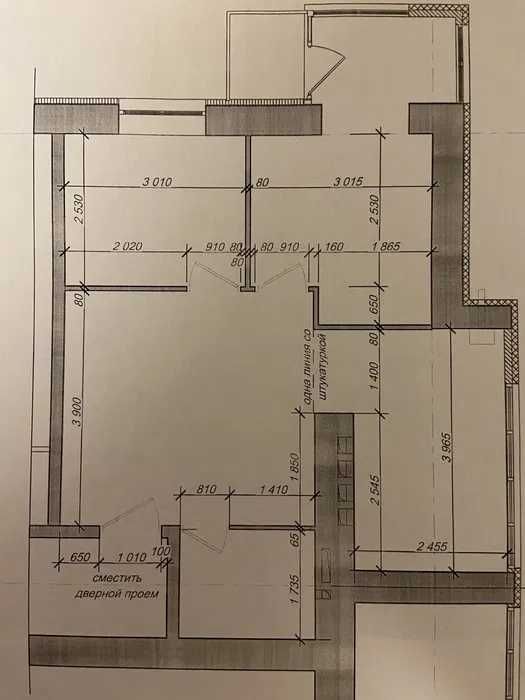 Продам 2к квартиру 53м2 ЖК Днепровская Брама-2 Планировка на 3 окна