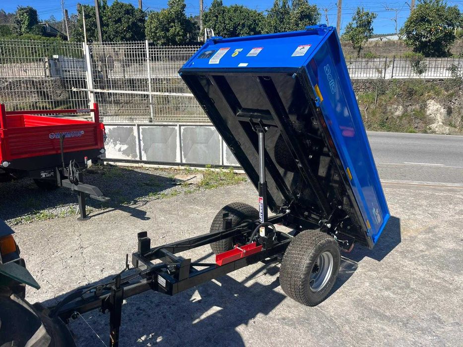 Reboque agricola c/matricula p/mini-trator NOVO