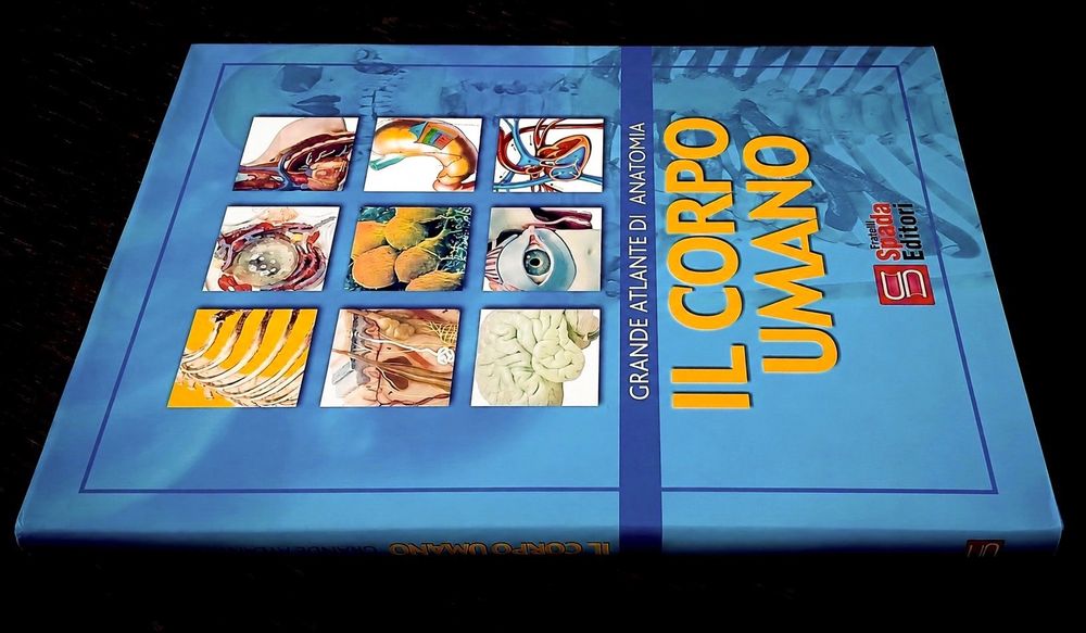Livro IL CORPO UMANO Grande Atlante di Anatomia