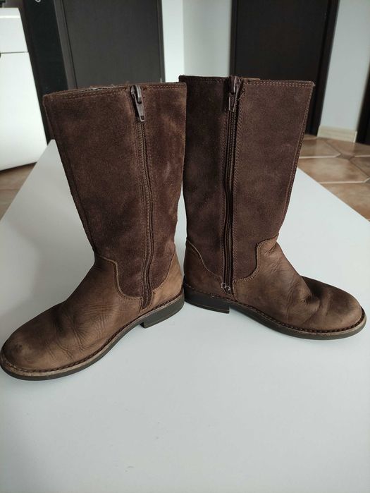 CLARKS kozaki nieocieplane oficerki rozm. 28 / 10