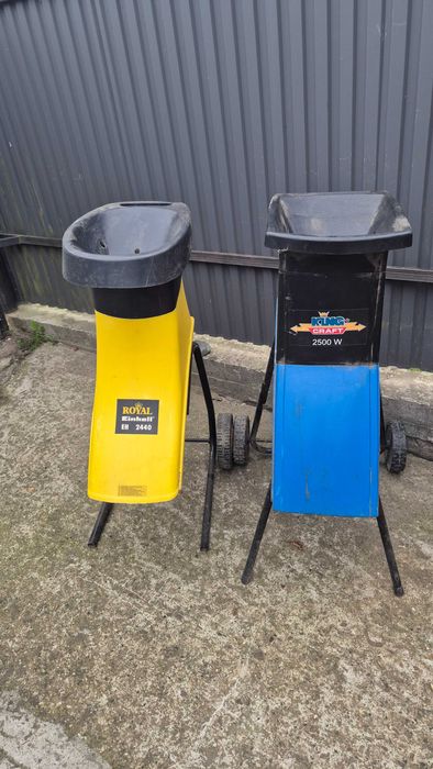 Подрібнювач гілок електричний.