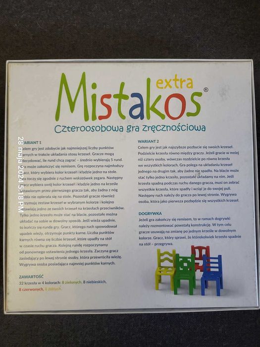 "Mistakos" gra zręcznościowa