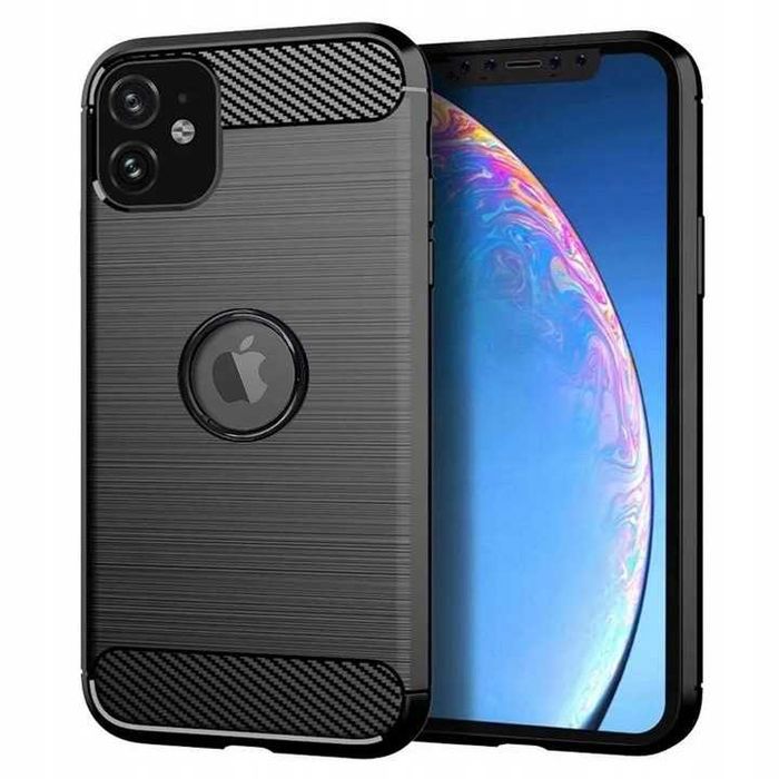 Etui do iPhone 12 Mini Carbon Case Pancerne Armor