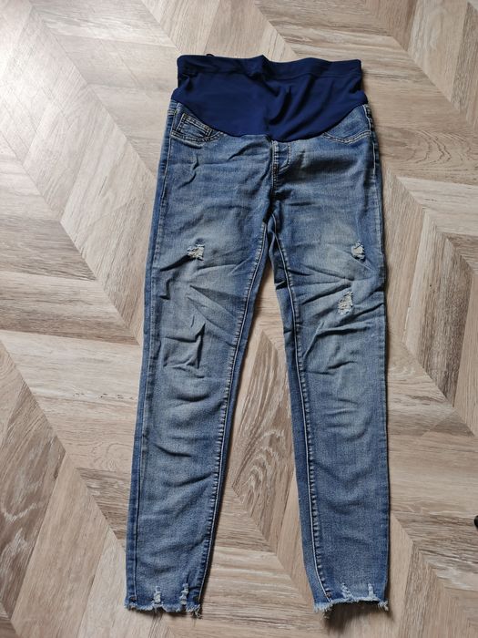 Spodnie jeansowe ciążowe