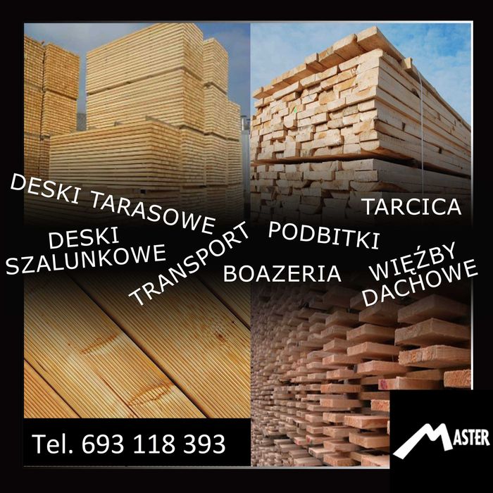 Podbitka Deska elewacyjna MODRZEW 20mm ŚLĄSK