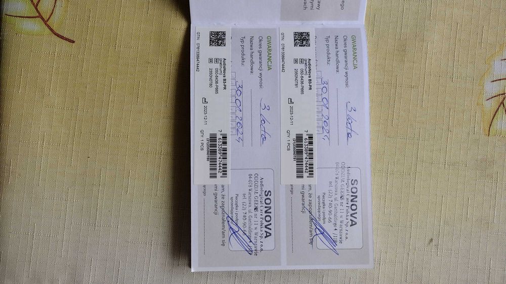 aparaty słuchowe AudioNova B3-PR na gwarancji