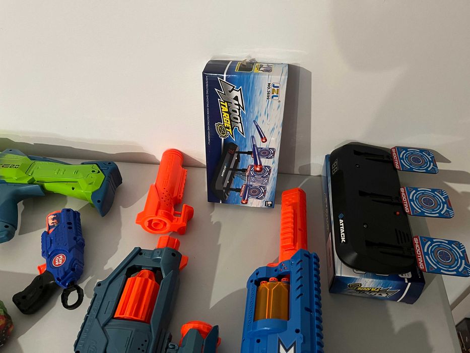 Diversos Nerf e Zuru X-Shot