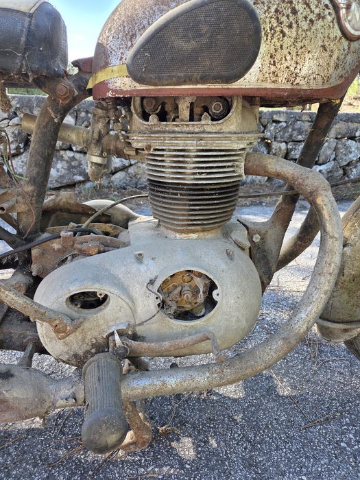 Matchless G2 com 248 cc de 1962