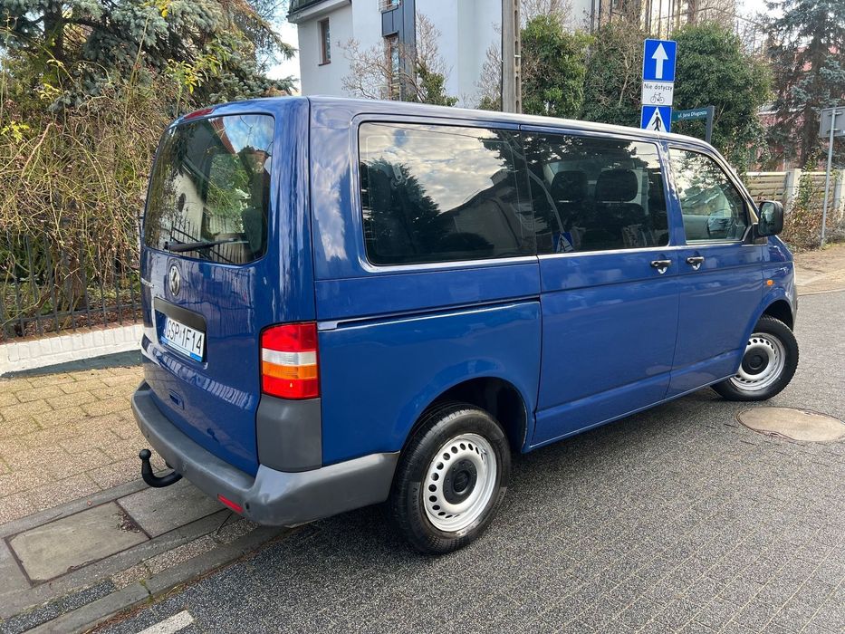 Volkswagen t5 8 osobowy Na wynajem + Kierowca