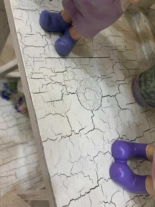 Стилаж в стиле прованс, натуральное дерево, ручная работа