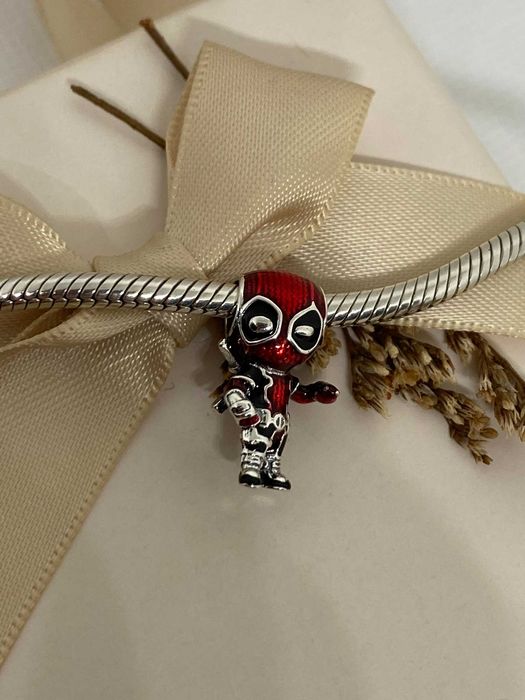 Darmowa Dostawa! Charms zawieszka do bransoletki Deadpool
