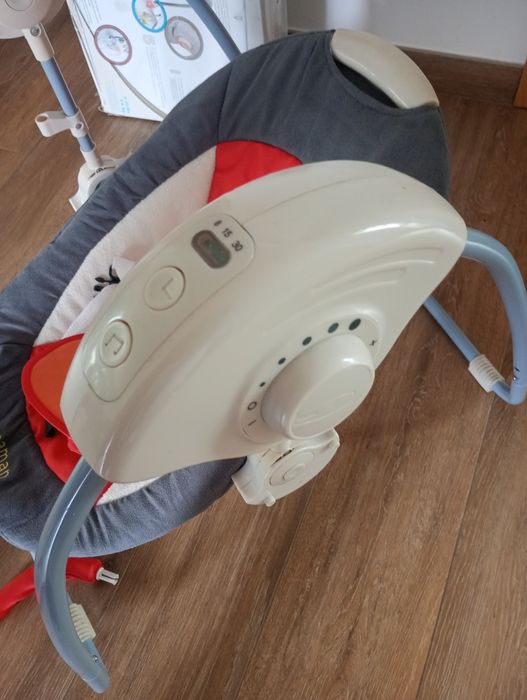 Baloiço de bebê a funcionar