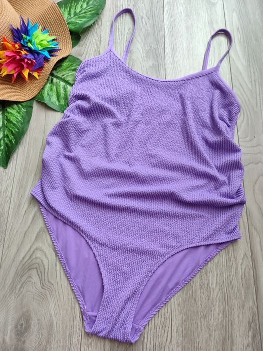 Купальник суцільний жатка для вагітних H&M MAMA розмір XL-XXL