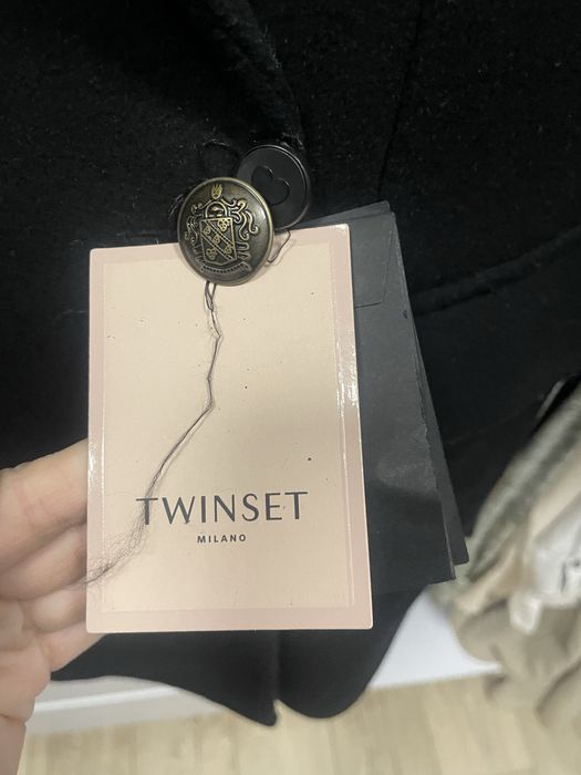 Luksusowy plaszcz Twin Set