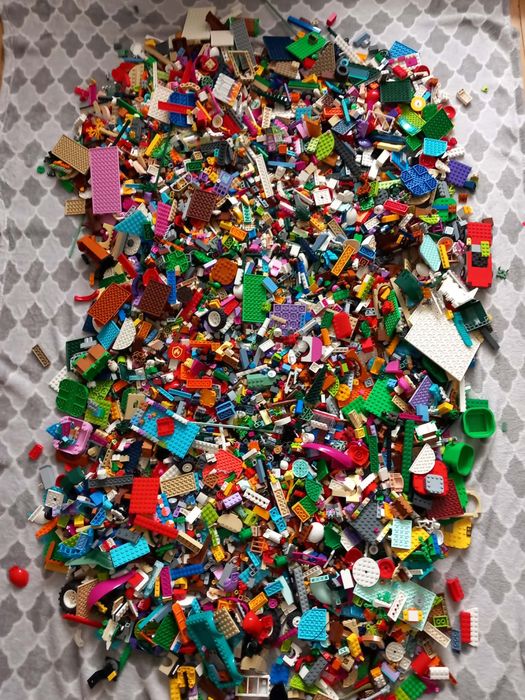 klocki lego mix 8 kg z mini figurkami