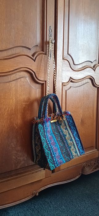 Autorska torebka damska ręcznie robiona