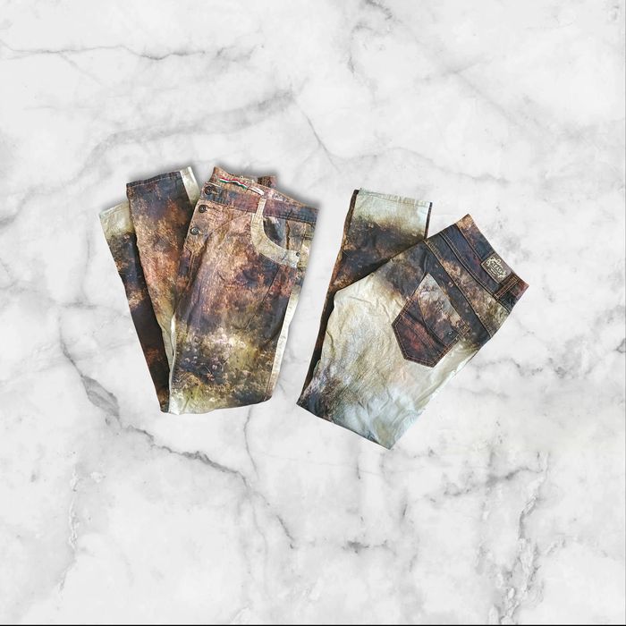 Forest print 3d zwężane las nadruk