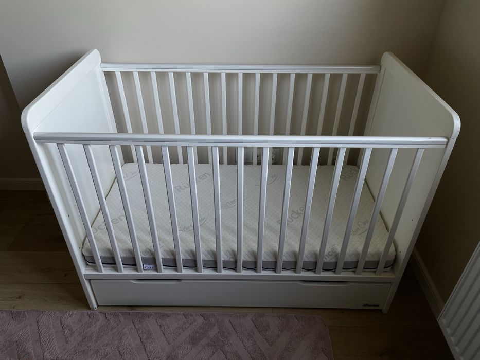 Łóżeczko dziecięce 125x65 + materac