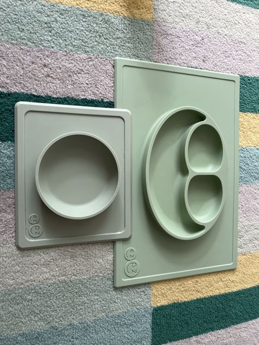 Silikonowe talerzyki dla dziecka