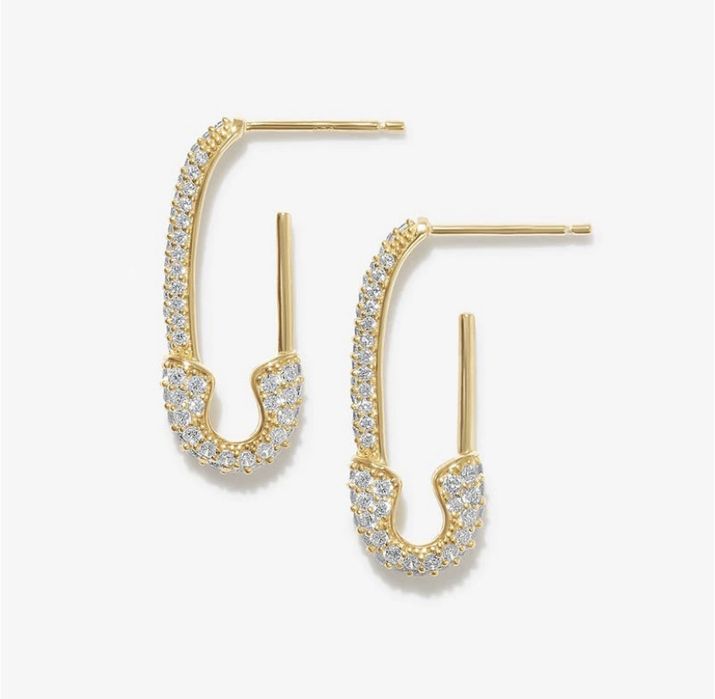 Kolczyki Safety Pin
