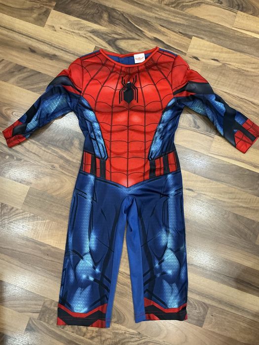 Костюм человек паук спайдер мэн Spiderman на 2-3 годика, рост 92-98