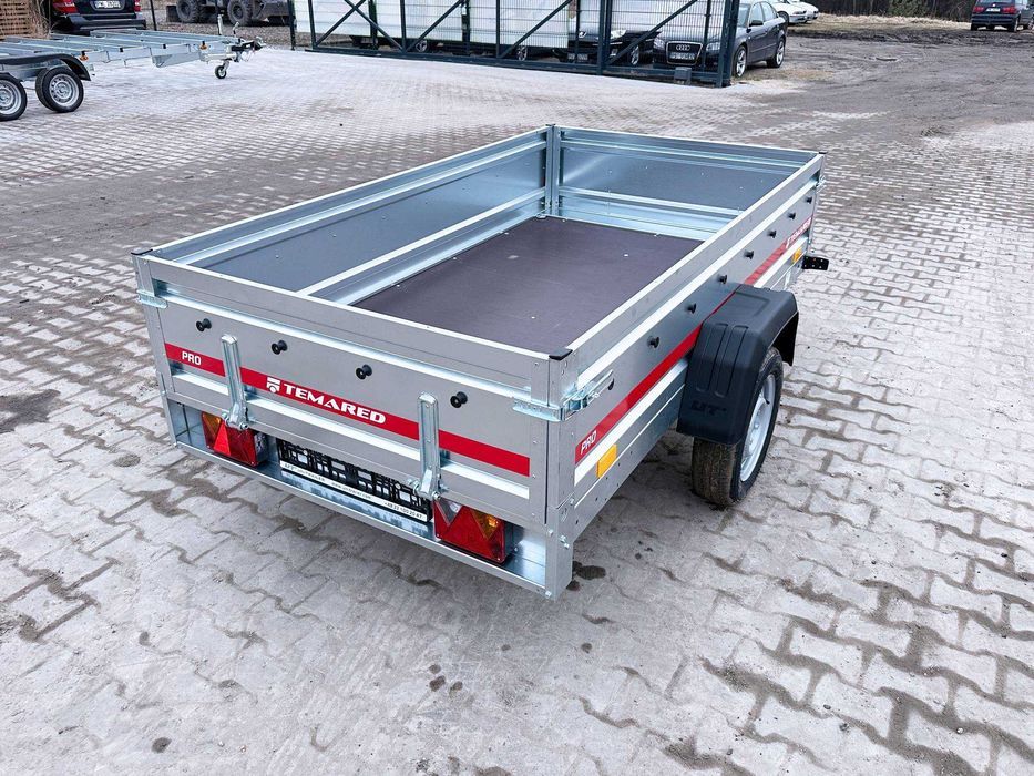 Burty stalowe, 230x126 cm, otwierany przód i tył - Temared PRO 2312