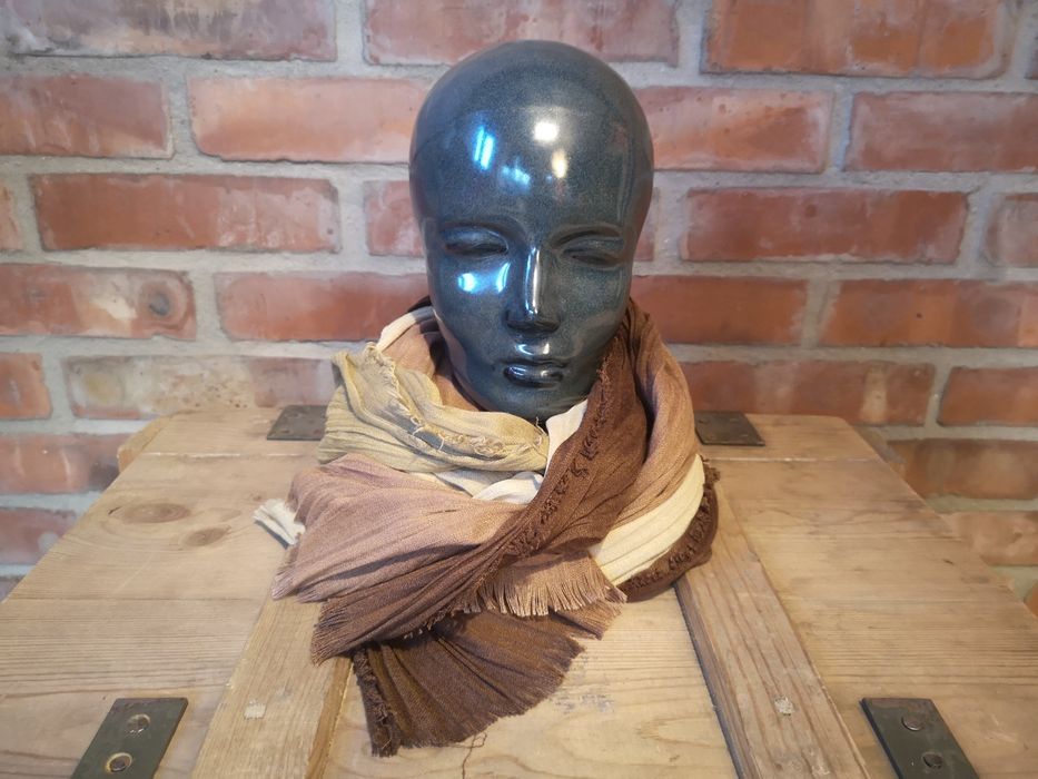 Szal Chusta kolory ziemi lekki