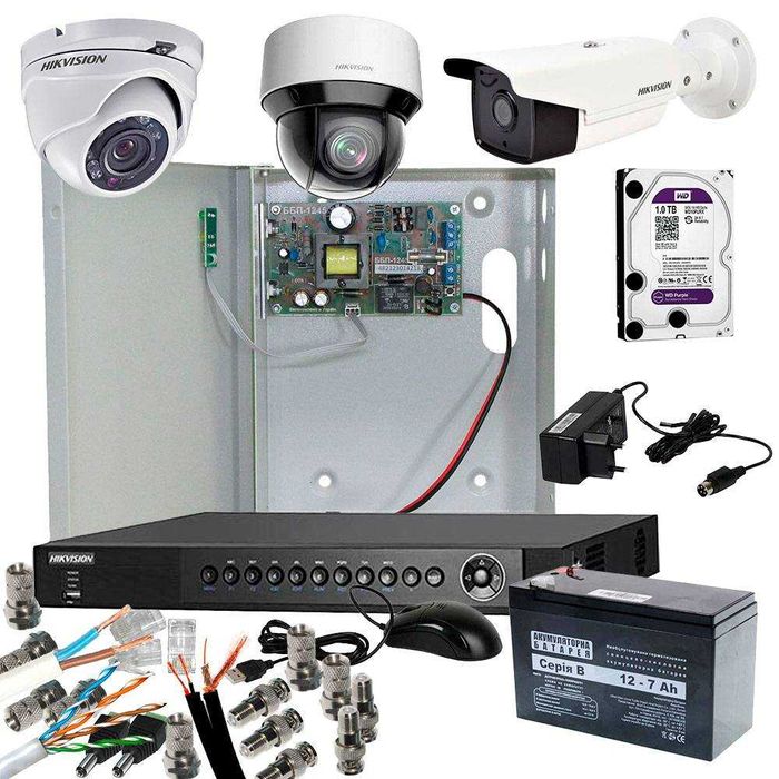 Ремонт / монтаж ВІДЕОСПОСТЕРЕЖЕННЯ / відеонагляду :: ДОМОФОНІЇ