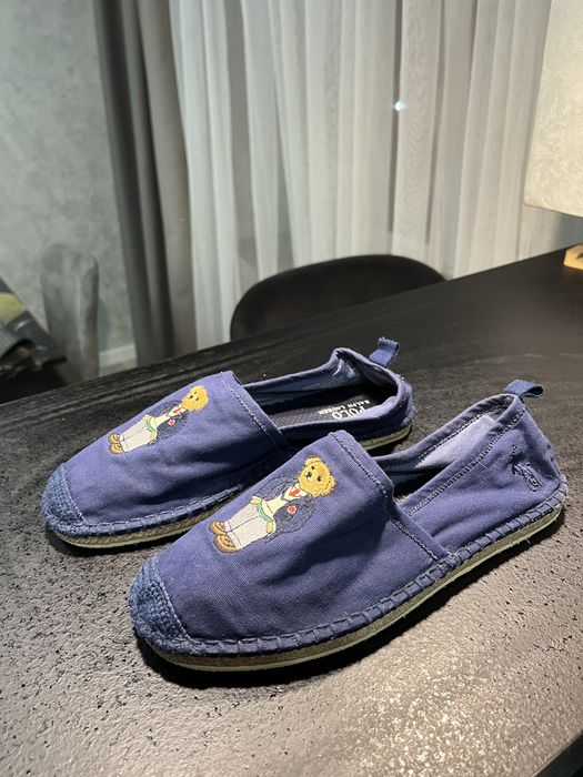 Еспадрильї Polo Ralph Lauren Barron Polo Bear Canvas Espadrilles