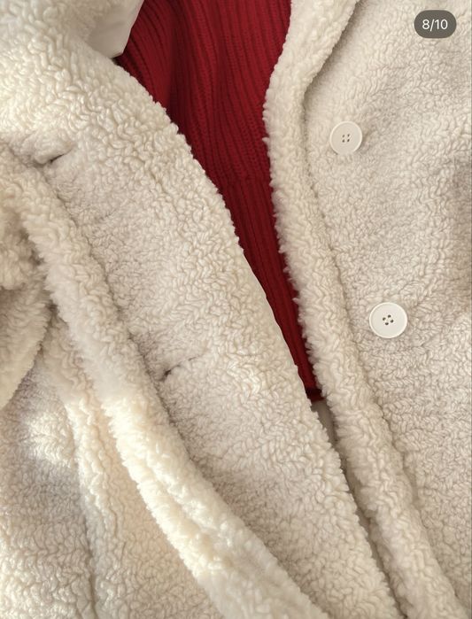 Шуба  тедди  zara S