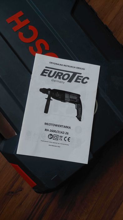 Młotowiertarka Eurotec  sds  2600W