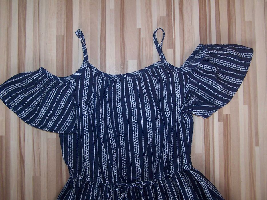 Sukienka granatowo-biała Lenna&Jessie 128