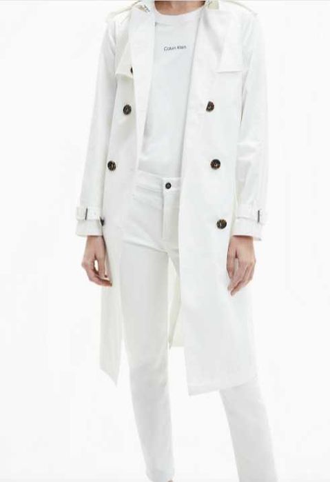 Trencz z mieszanki bawełny Nowy