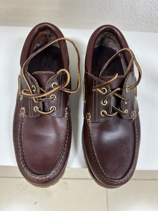 Чоловічі топсайдери Clarks, натур шкіра, коричневі