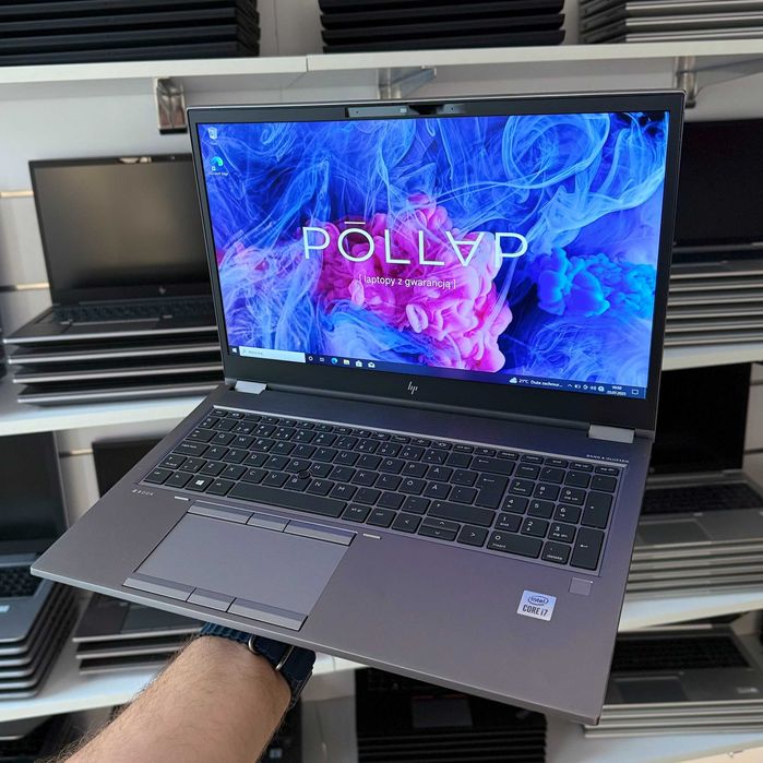 Laptop dla grafików! HP Zbook 15 G7 i7-10gen / Nvidia / 32 RAM/512 SSD